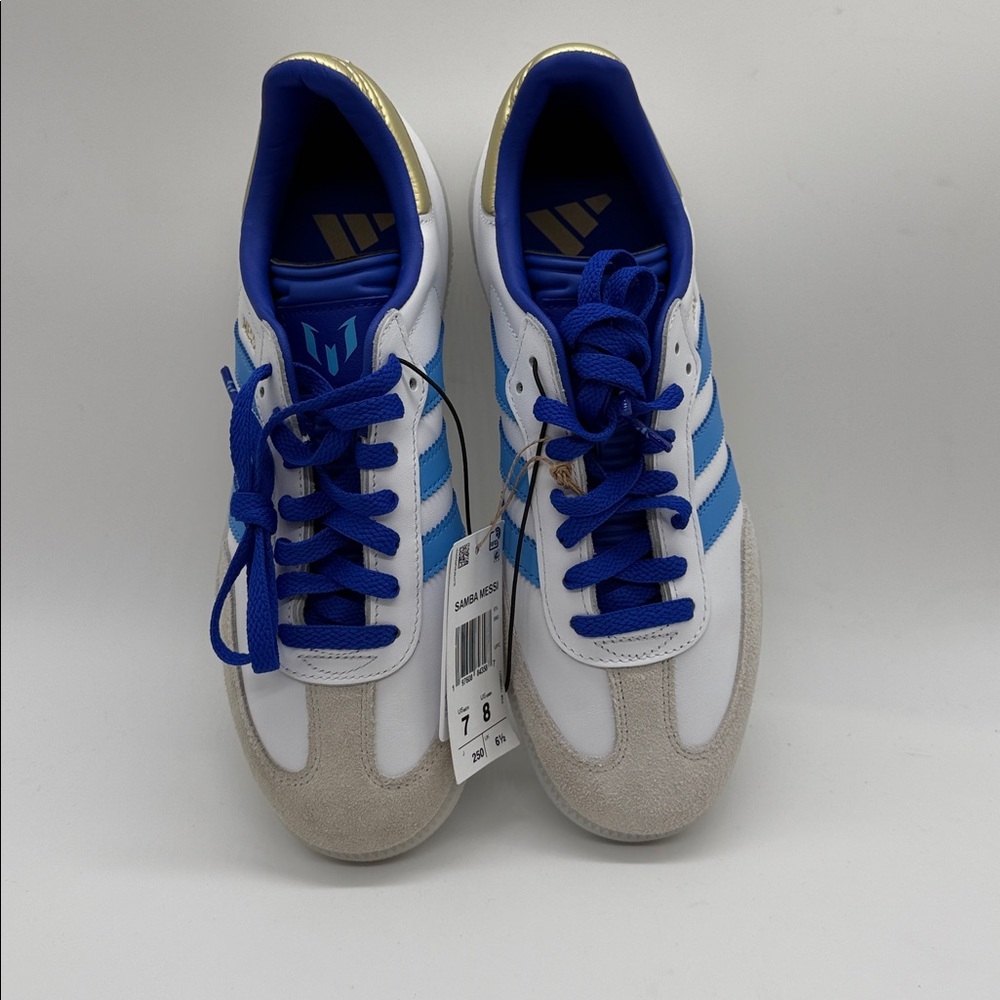 New Mens Adidas Originals Samba Messi Special Edition Casual Shoes size 7 - Picture 3 of 8